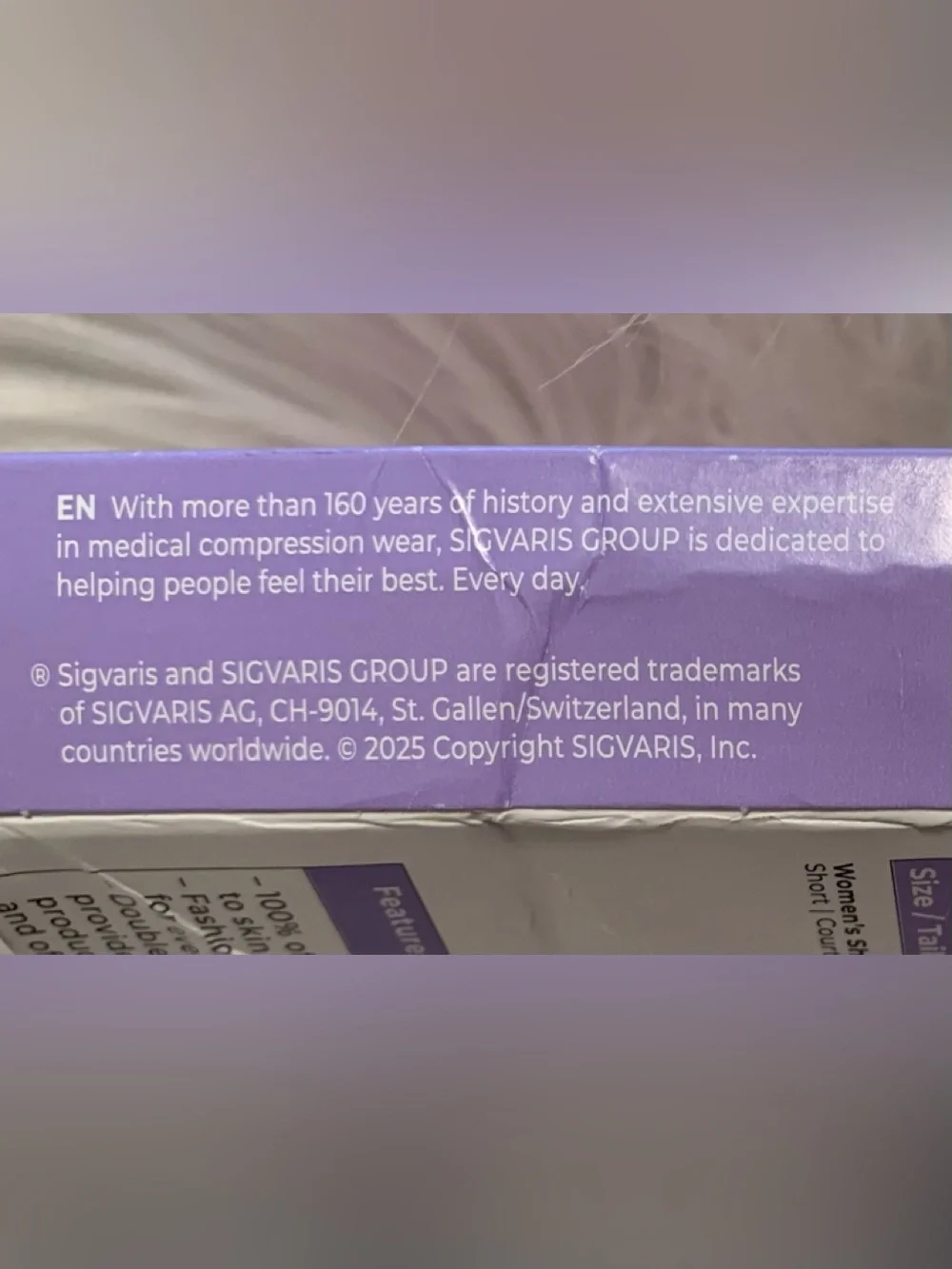 Sigvaris pairs ladies
